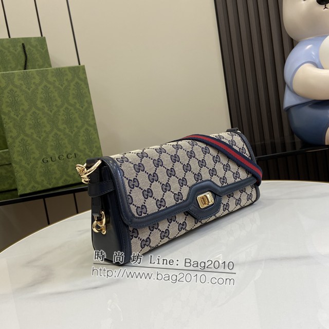 Gucci專櫃古馳最新款Luce系列小號肩背包 jh2262型號：786027